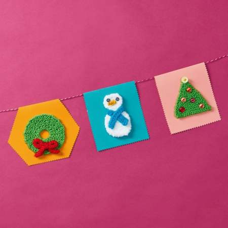 Christmas Cards Knitting Pattern