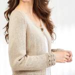 Cross Stitch Cardigan Knitting Pattern Knitting Pattern