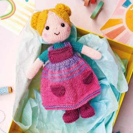 Knitted Dress Up Doll Knitting Pattern