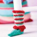 Elf Chair Socks Knitting Pattern
