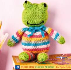 Frog Toy Knitting Pattern