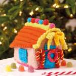 Gingerbread House Knitting Pattern