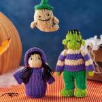 Assorted Halloween Characters Knitting Pattern Knitting Pattern