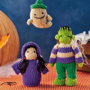 Halloween Characters Knitting Pattern