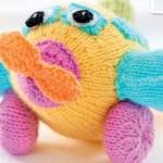 Knitted Kids’ Aeroplane Toy Project Knitting Pattern