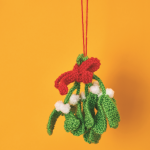 Mistletoe Christmas Decoration Knitting Pattern Knitting Pattern