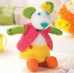 Stashbusting Mouse Toy Knitting Pattern - Knitting Pattern