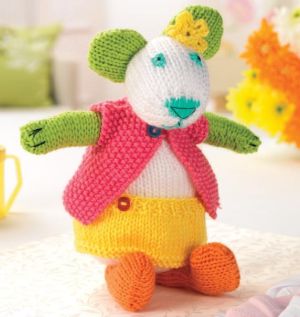 Stashbusting Mouse Toy Knitting Pattern