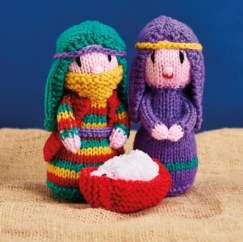 Knitted Nativity Characters Knitting Pattern