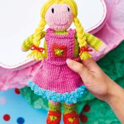 Pigtail Doll Knitting Pattern