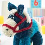 Knitted Pony Soft Toy Project Knitting Pattern