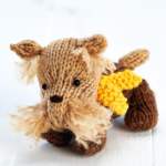 Knitted Puppy Set Knitting Pattern