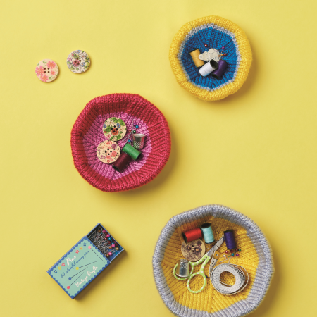 Storage Bowls Knitting Pattern