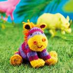 Zebra Toy Knitting Pattern