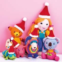 Santa Hats Knitting Pattern