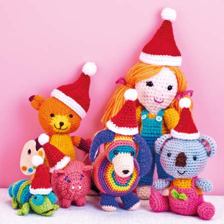 Santa Hats crochet Pattern