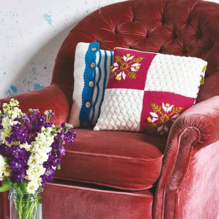 Knitted cushion Knitting Pattern