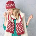 Hat & Scarf Set Knitting Pattern