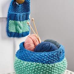 Knitted organisers Knitting Pattern