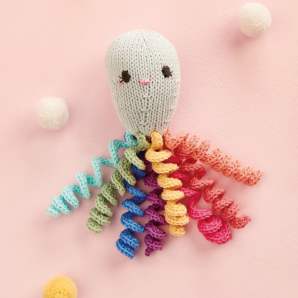 Preemie Baby Octopus Toy Knitting Pattern Knitting Pattern