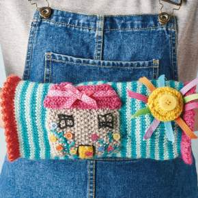 Knitted Sensory Twiddlemuff Charity Knitting Pattern Knitting Pattern