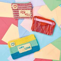 Envelopes Knitting Pattern