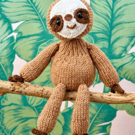 Sloth Toy Knitting Pattern