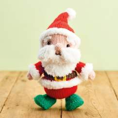 Santa for Beginners Knitting Pattern
