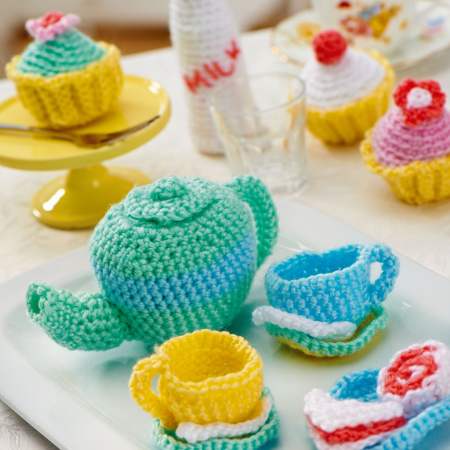 Tea Party Play Set Crochet-Along: Part Two crochet Pattern