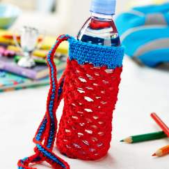 Crochet Bottle Bag Knitting Pattern