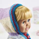 Doll hoody Knitting Pattern