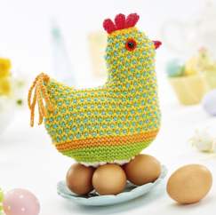 Chicken doorstop Knitting Pattern