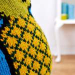 Pineapple cushion Knitting Pattern