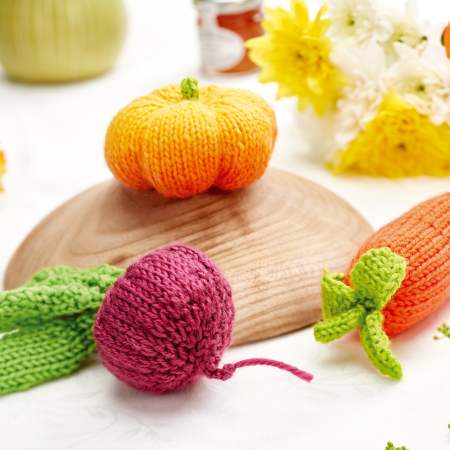 Play veggies Knitting Pattern