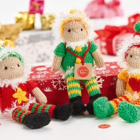 Christmas elves Knitting Pattern