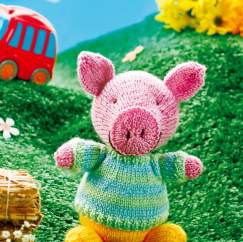 George The Pig Knitting Pattern