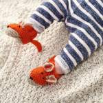 Fox Booties Knitting Pattern