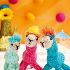 Alpaca Family Knitting Pattern