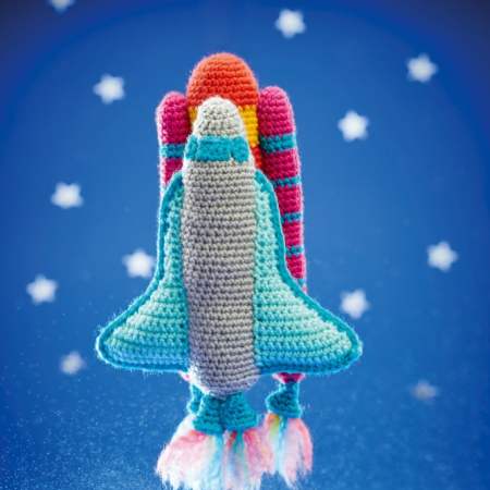 Lost In Space: Arlo’s Spaceship & Rocket crochet Pattern