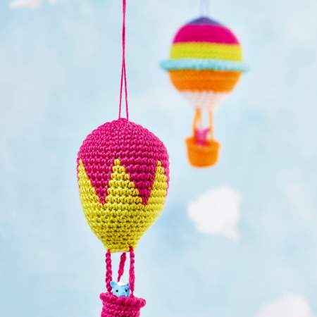 Hot Air Balloons crochet Pattern