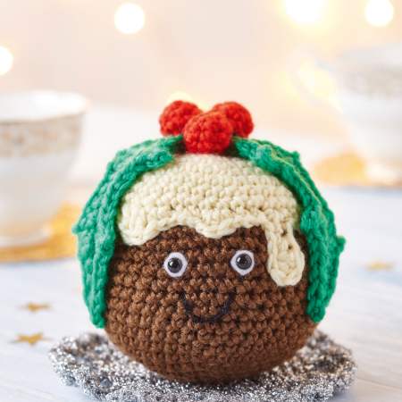 Christmas Pudding crochet Pattern