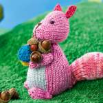 Squirrel Toy Knitting Pattern