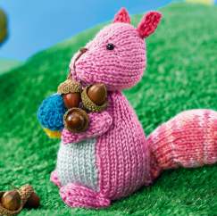 Squirrel Toy Knitting Pattern