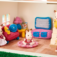 Doll’s House Furniture Crochet-Along: Part 1 Crochet Pattern