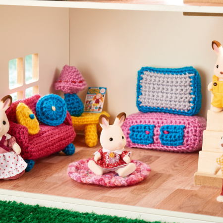 Doll’s House Furniture Crochet-Along: Part 1 crochet Pattern