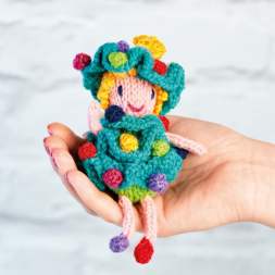Christmas Tree Doll Toy Knitting Pattern Knitting Pattern