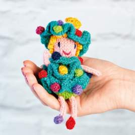 Christmas Tree Doll Toy Knitting Pattern Knitting Pattern