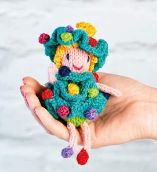 Christmas Tree Doll Toy Knitting Pattern Knitting Pattern