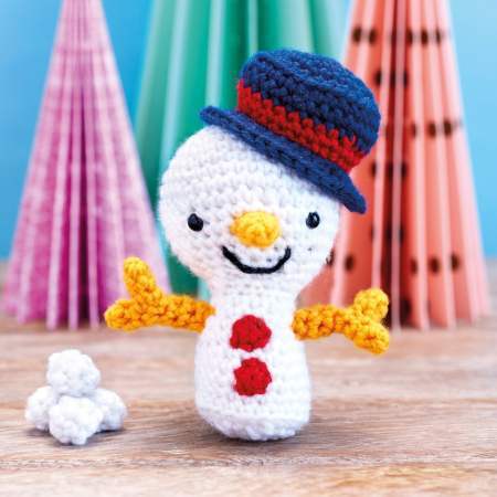 Christmas Snowman crochet Pattern