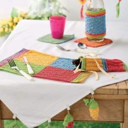 Al fresco Picnic Set Knitting Pattern